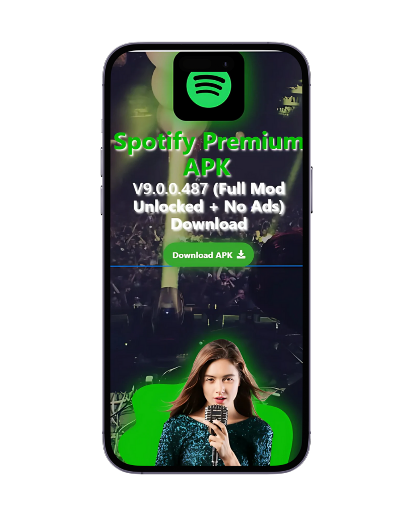 downloading and installing Spotify Premium APk