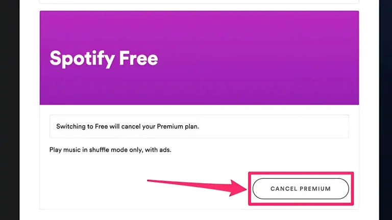 spotify manage plans’ page
