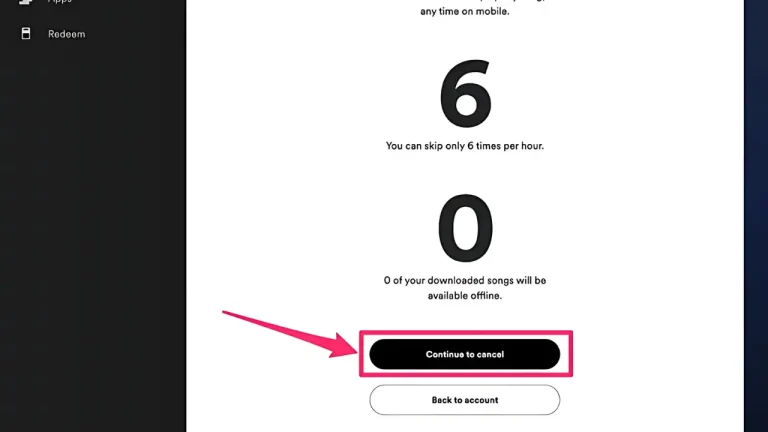 Cancel Spotify Premium Subscription on