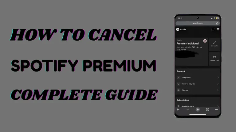 How To Cancel Spotify Premium Subscription on Any Device? Complete Guide 2025