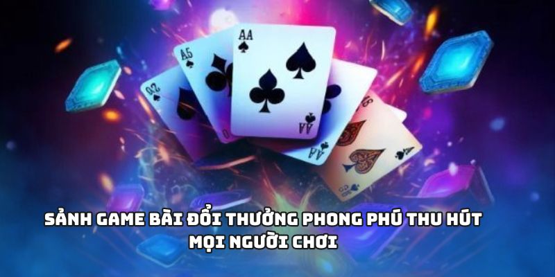 rikvip - Cơ Hội Làm Giàu Dễ Dàng Khi Đánh Bài Đổi Thưởng 1 Sảnh game bài đổi thưởng phong phú thu hút mọi người chơi