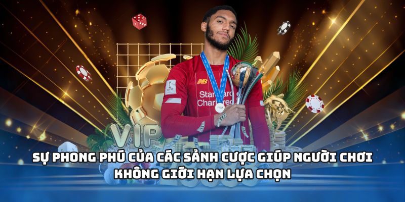 CÁ ĐỘ BÓNG ĐÁ - Sự Lựa Chọn Bứt Phá Cá Cược Đỉnh Cao 2 Sự phong phú của các sảnh cược giúp người chơi không giới hạn lựa chọn